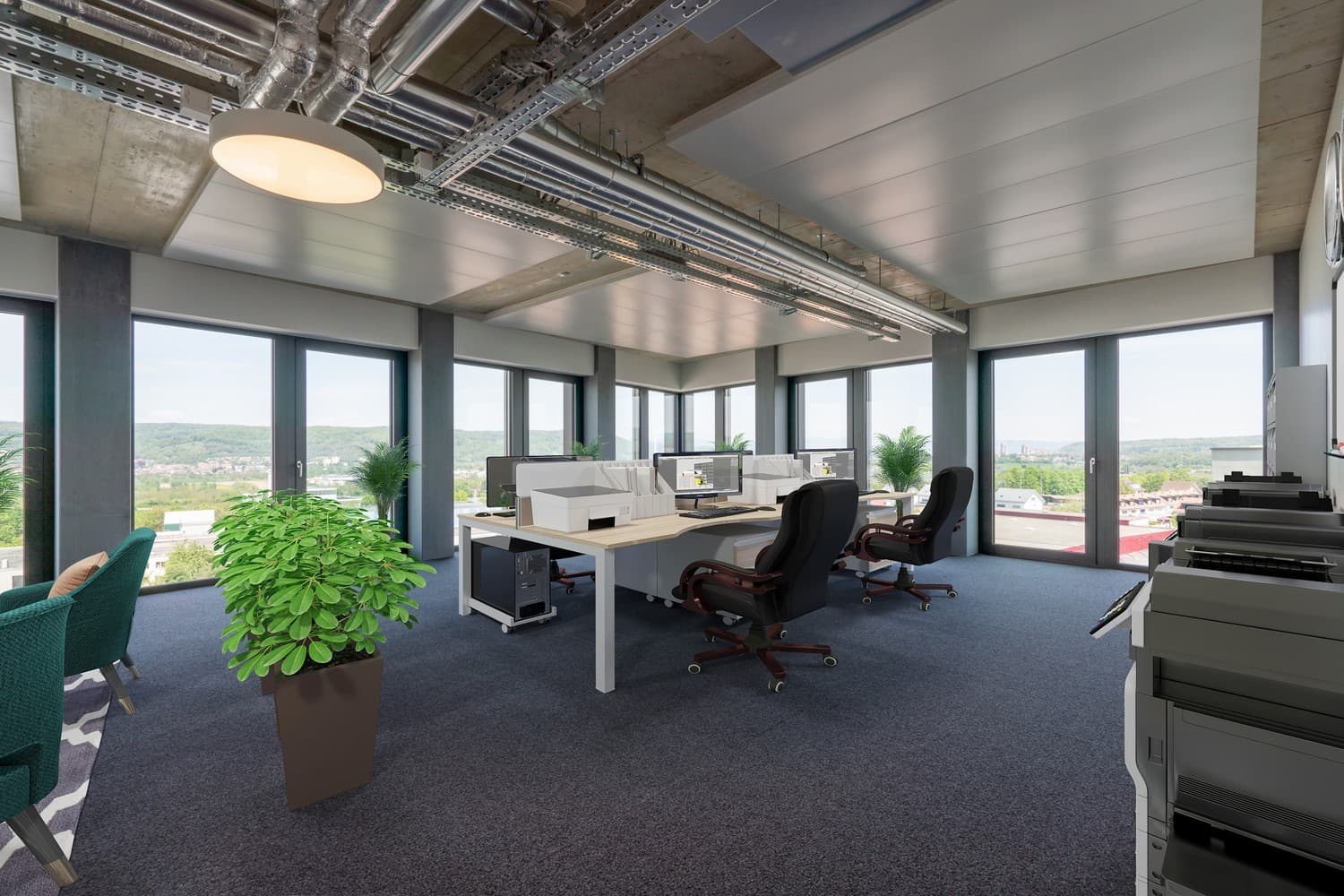 Büro an Hohenrainstrasse 24, 4133 Pratteln