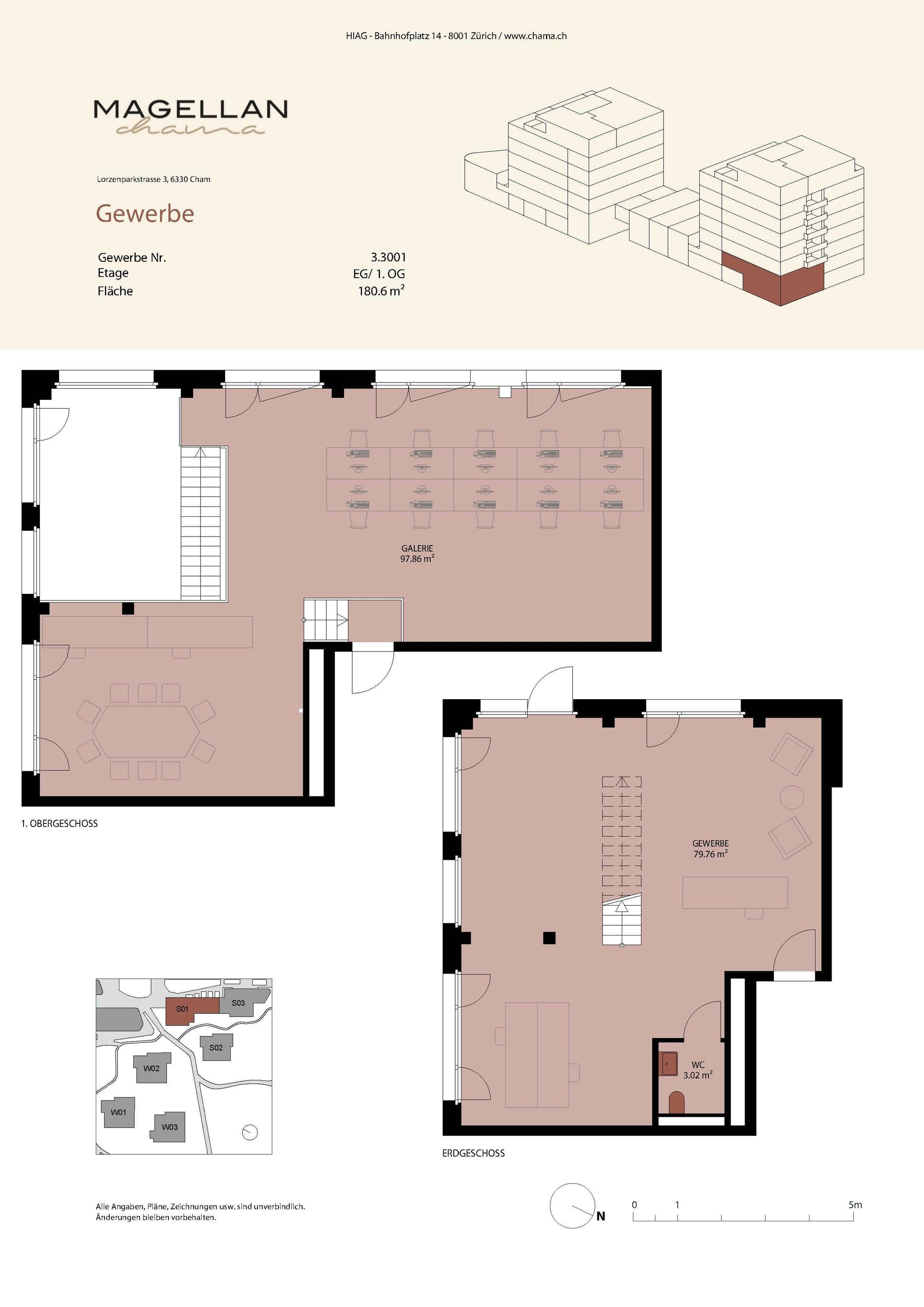 Gewerbe an Lorzenparkstrasse 3, 6330 Cham