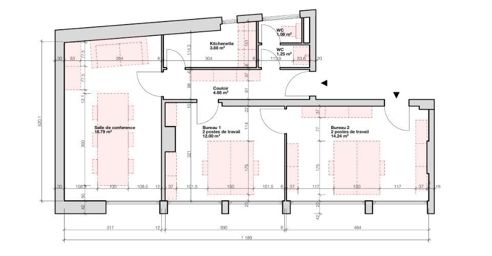 Büro an Rue De-Grenus 10, 1201 Genf